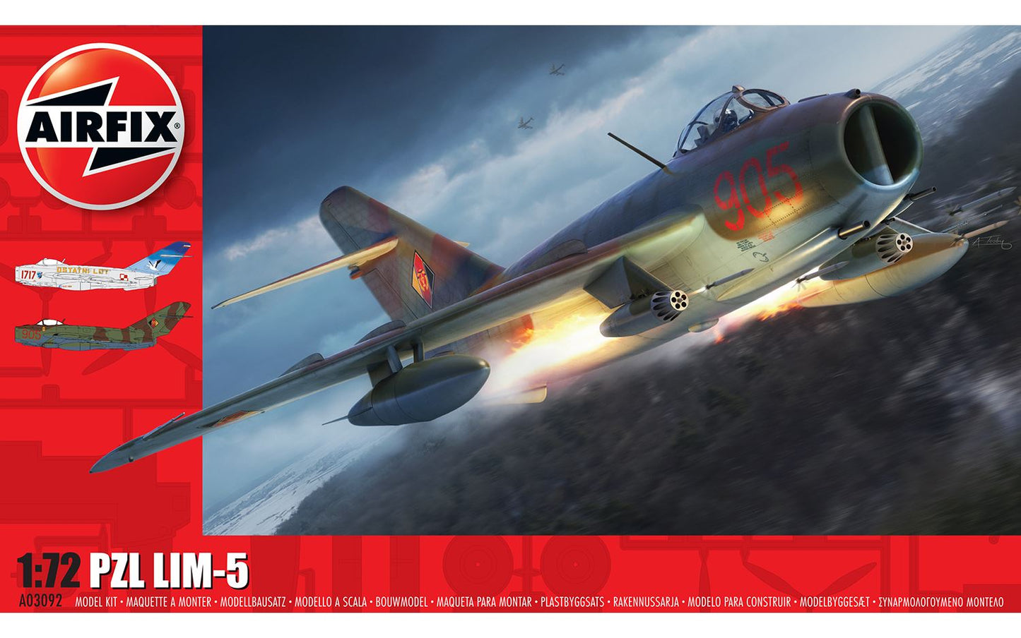 Airfix LIM-5 Series 3 Aircraft 1:72 Scale Model Kit