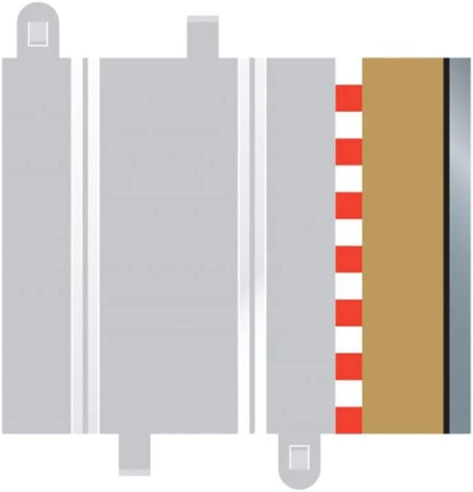 Half Straight Borders 175mm (Set Of 4) Scalextric Accessory Pack