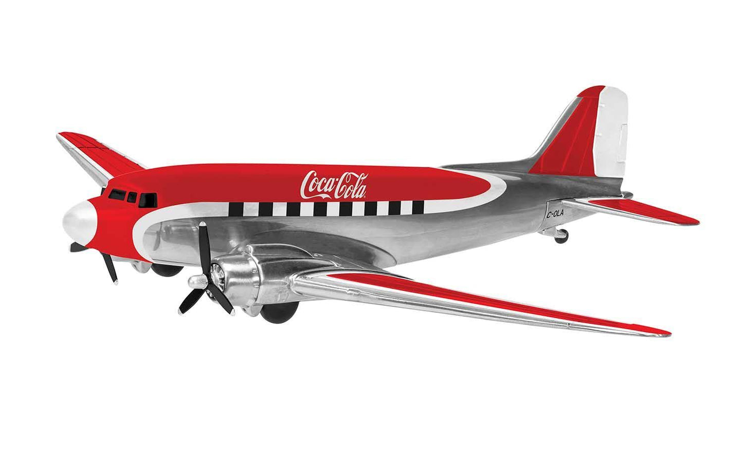 Corgi Coca-Cola Douglas DC-3 Dakota Non-Military Aircraft Diecast Model