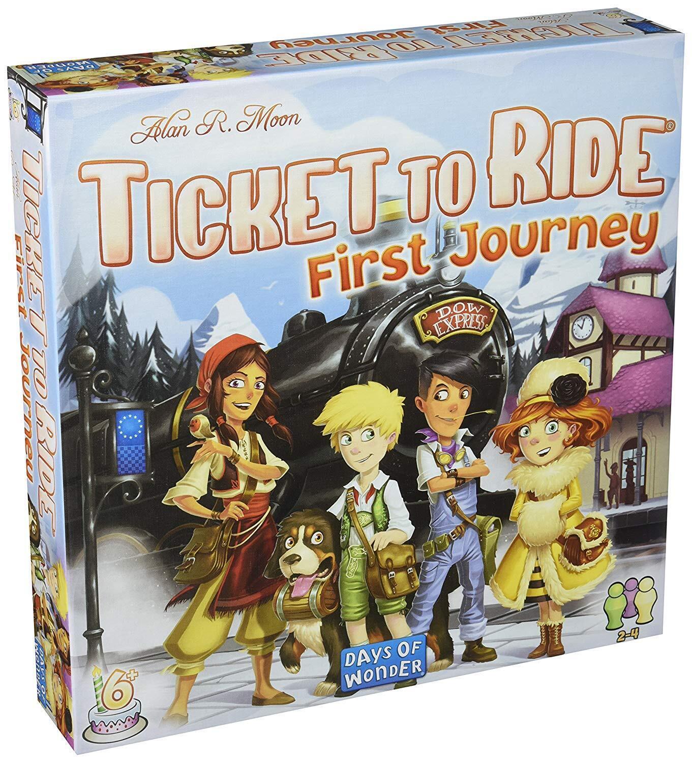 Ticket To Ride First Journey - Europe Edition Board Game