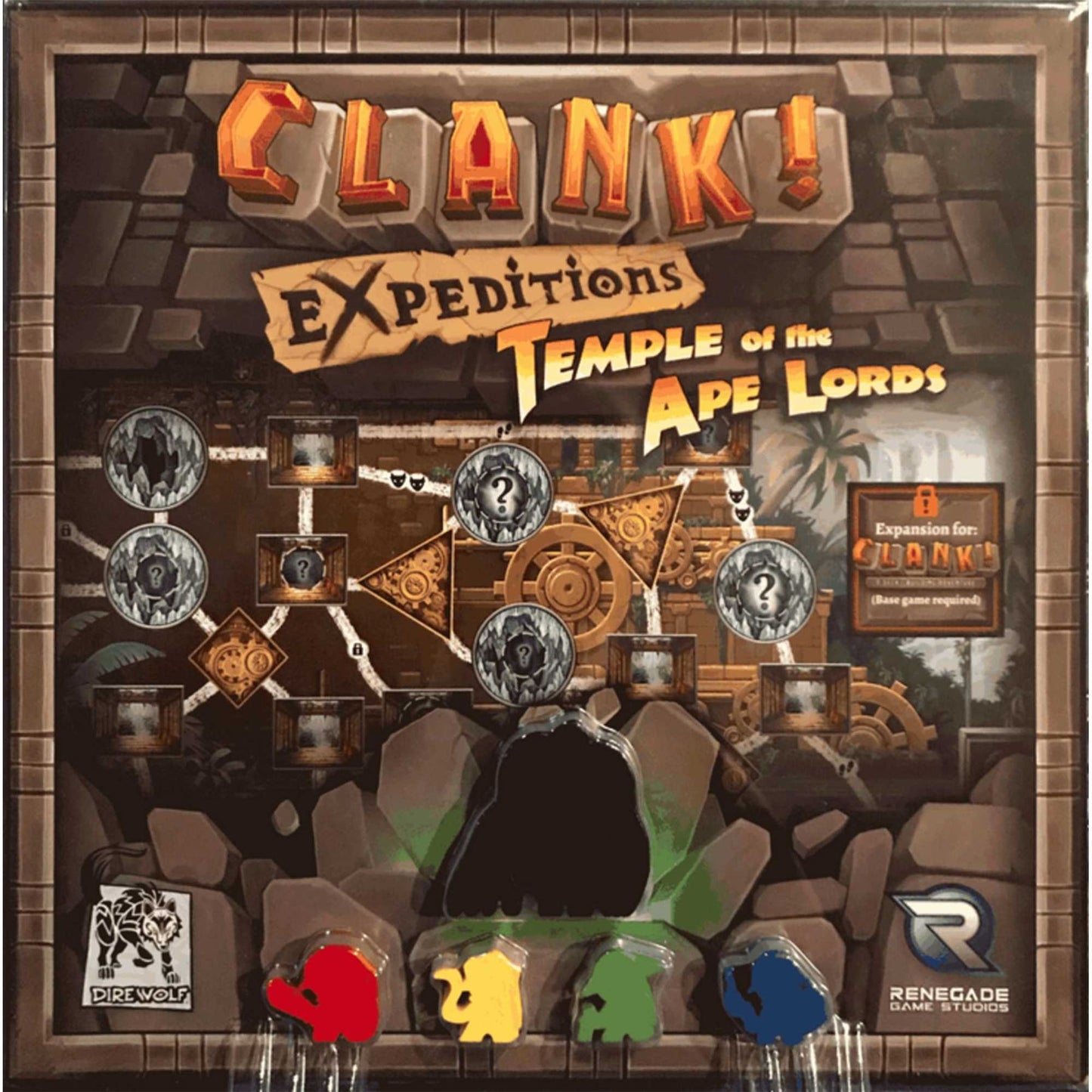 Clank! Expeditions: Temple of the Ape Lords Expansion Card Game