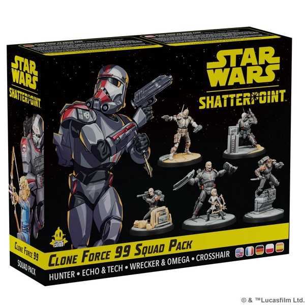 Star Wars: Shatterpoint Clone Force 99 Bad Batch Squad Pack