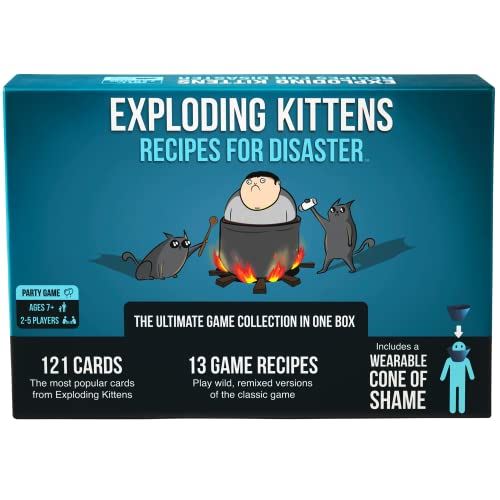 Exploding Kittens Recipes For Disaster Card Game