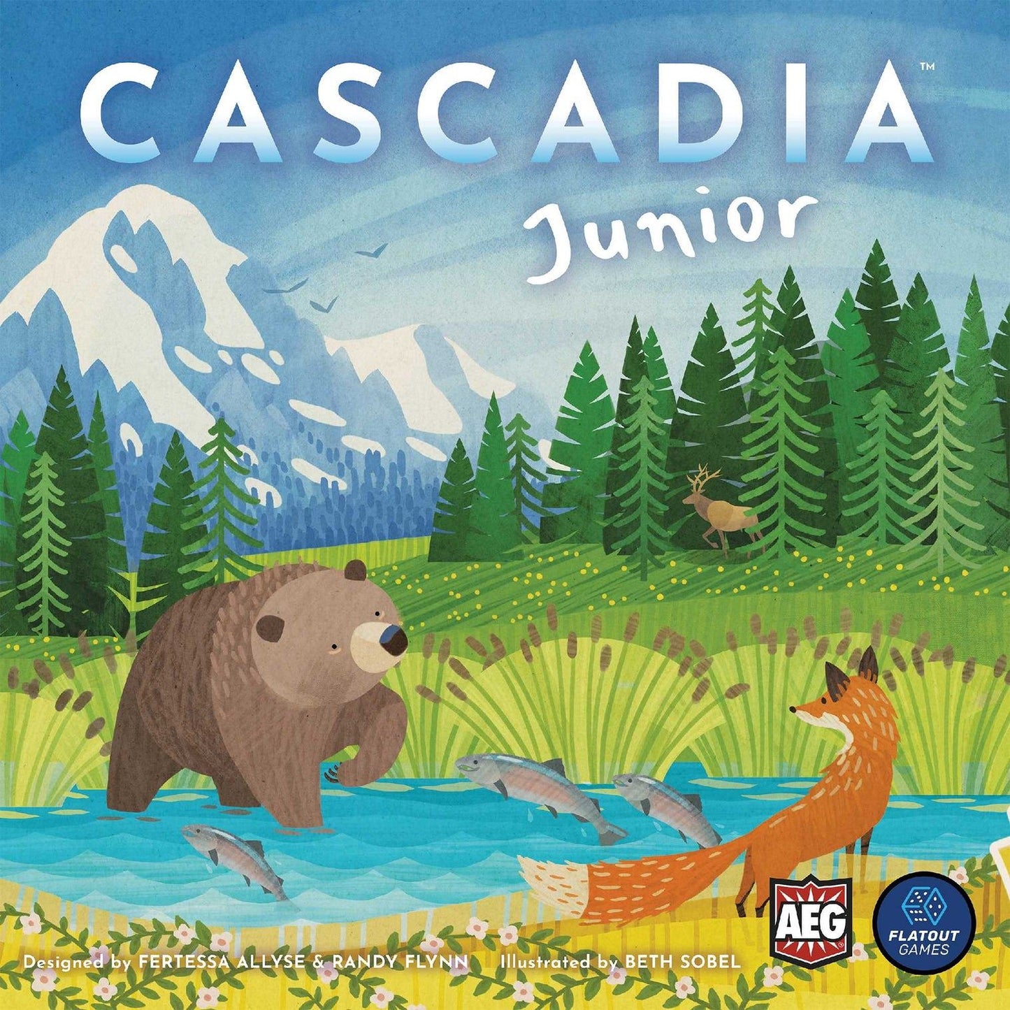 Cascadia Junior Board Game