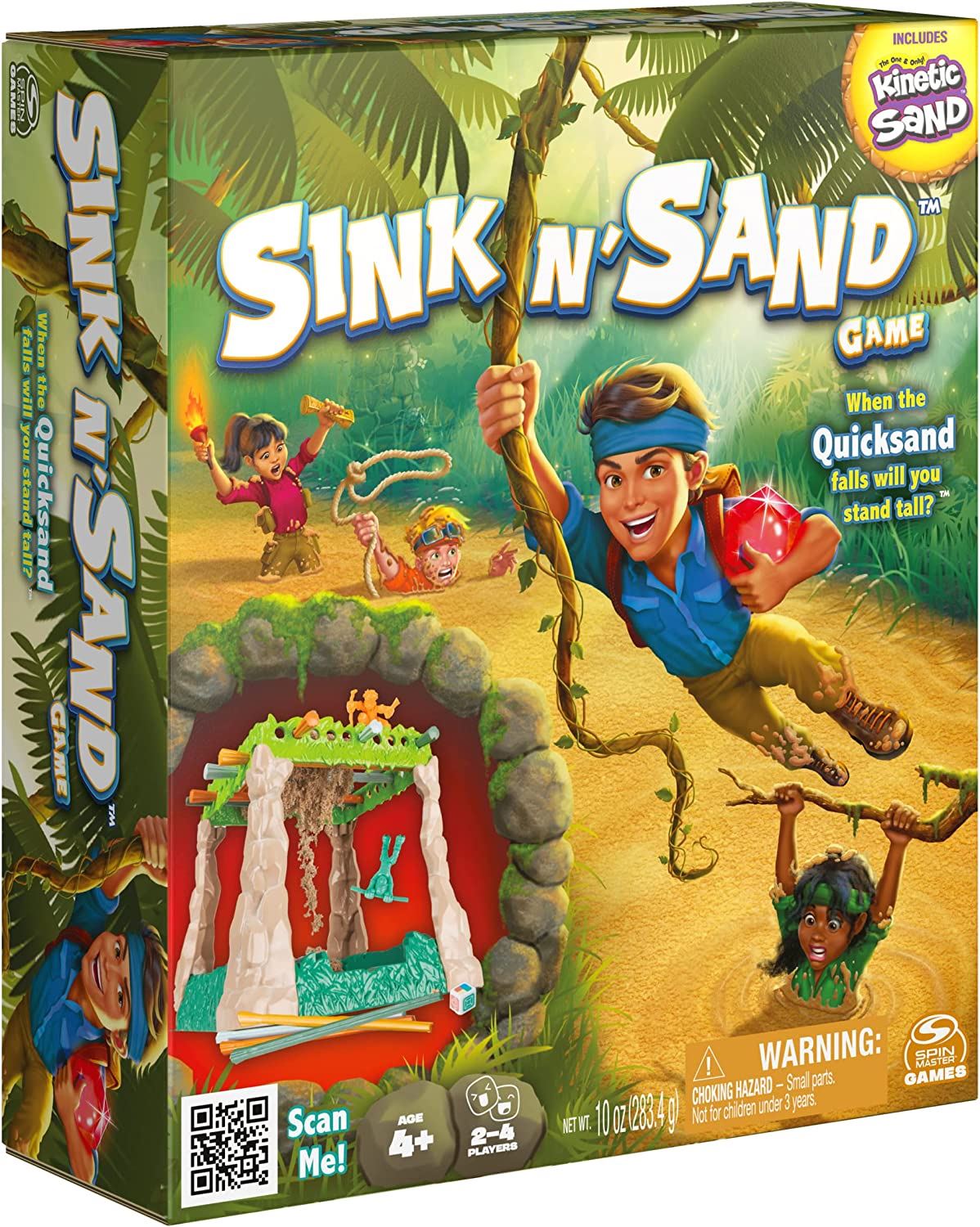 Kinetic Sand Sink N Sand Board Game