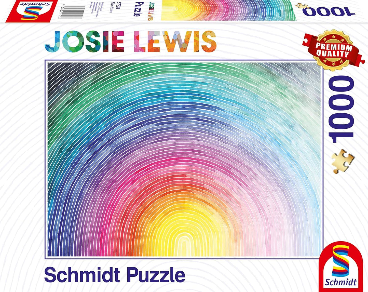 Schmidt Josie Lewis: Rising Rainbow 1000 Piece Jigsaw Puzzle