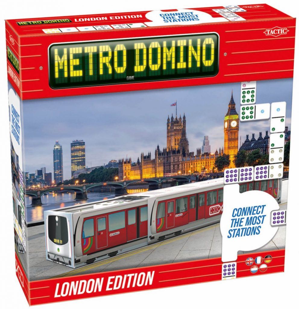 Metro Domino London Board Game