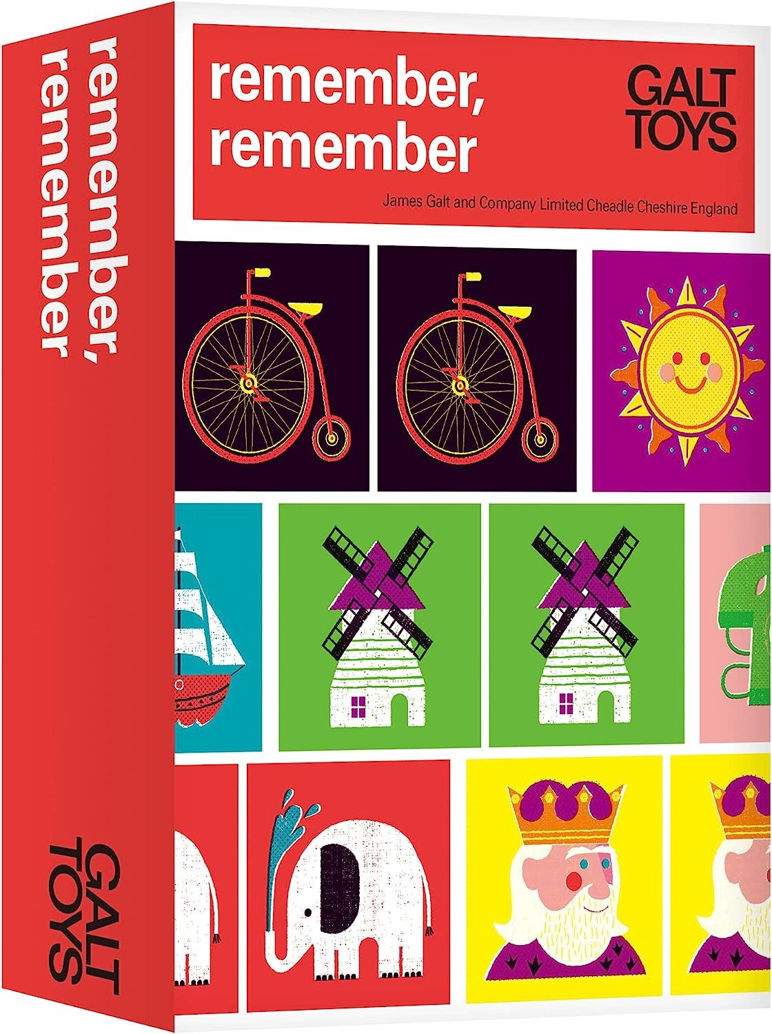 Galt Toys - Remember, Remember Classic Matching Pairs Game