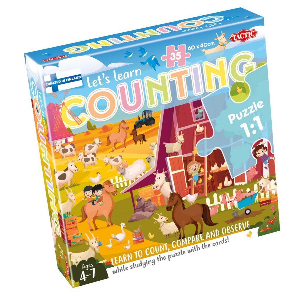 Let's Learn Counting Floor Puzzle Board Game