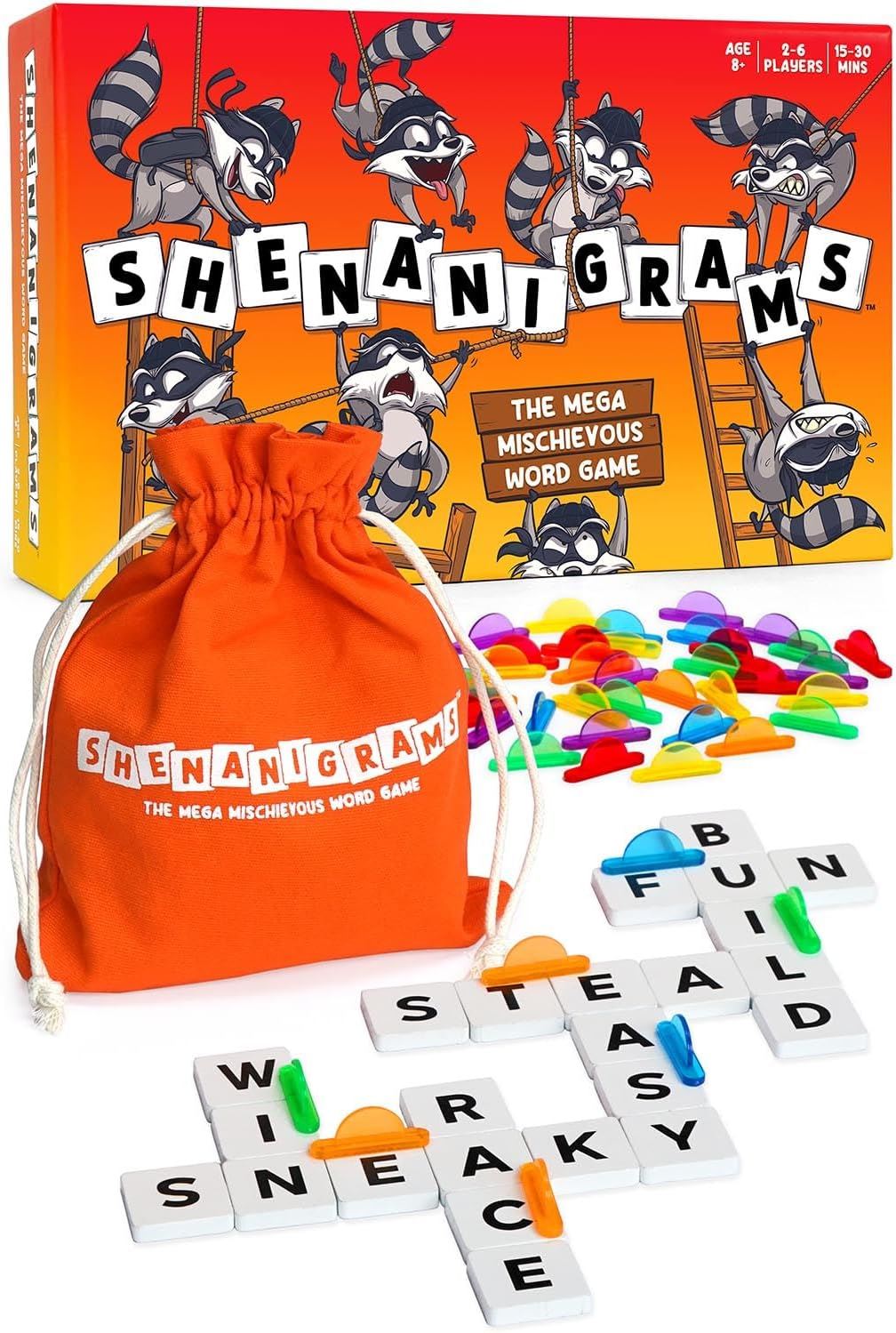 Shenanigrams The Mega Mischievous Word Game