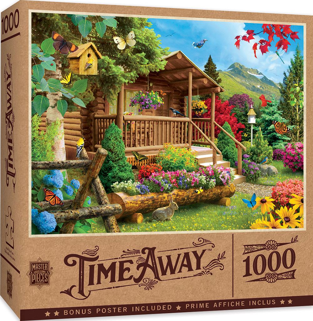 Masterpieces Puzzle Time Away Summerscape Puzzle 1000 Piece Jigsaw Puzzle