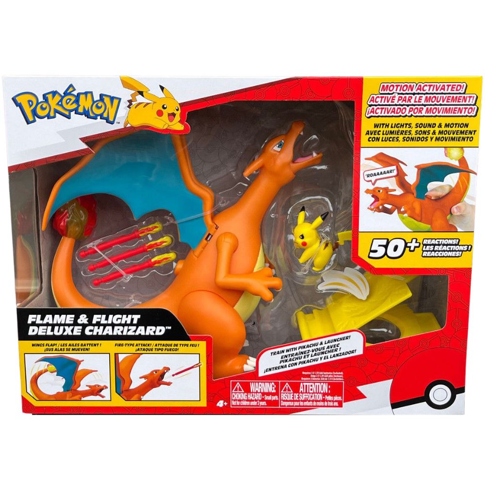 Pokemon Flame & Fight Deluxe Charizard Figure