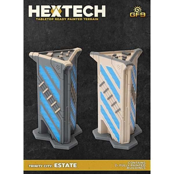 Hextech: Trinity City Estate (Battletech Compatible Terrain)