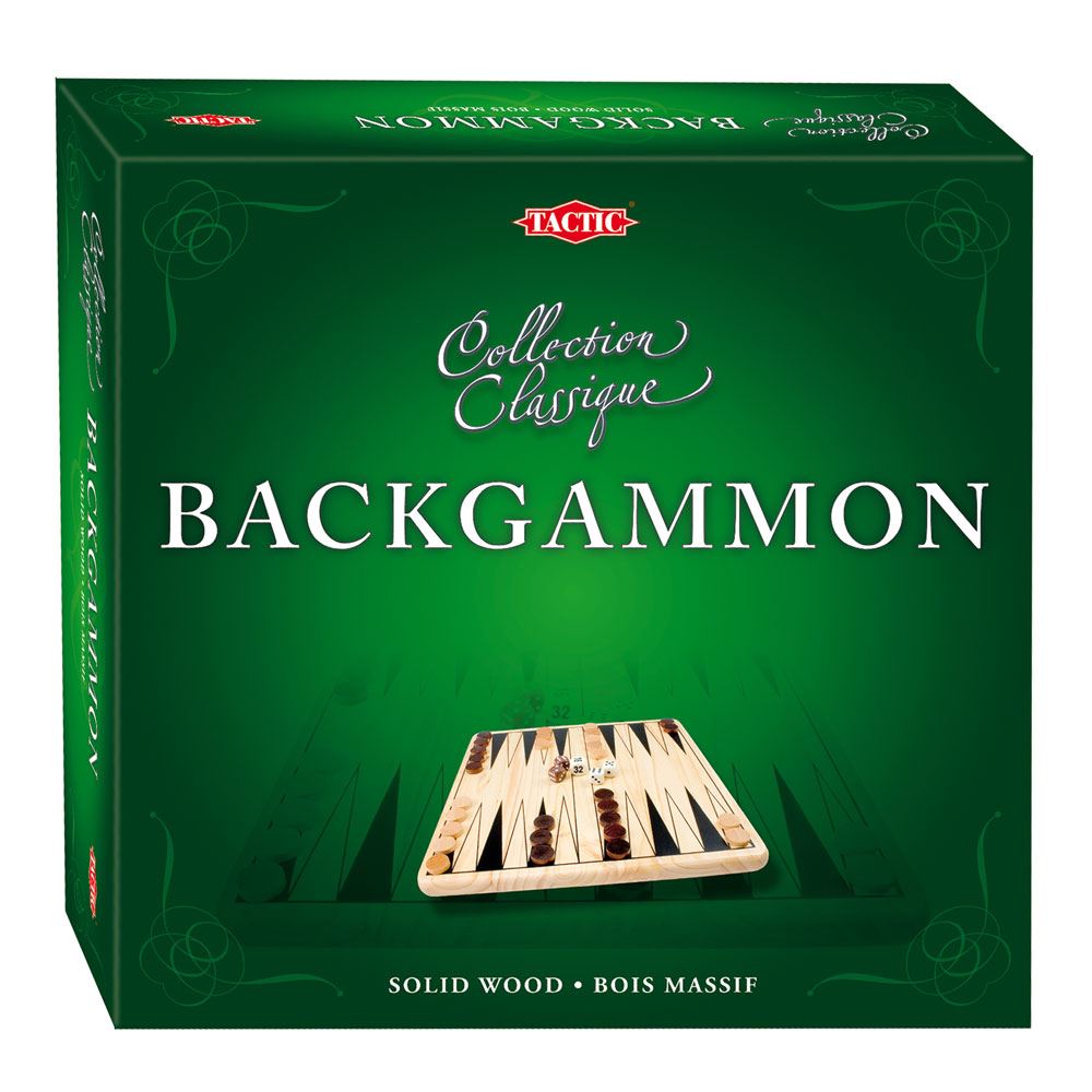 Backgammon Wooden Classic Board Game