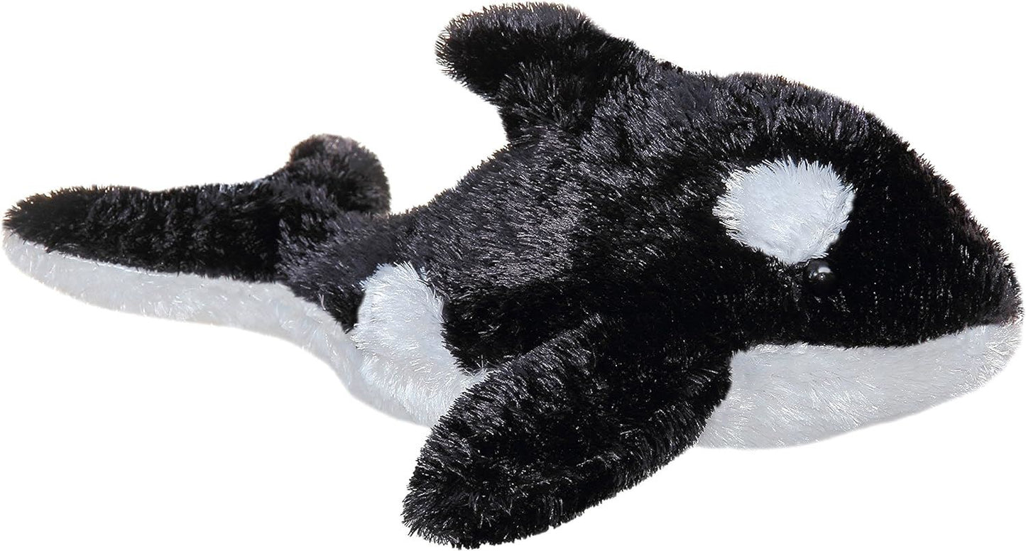 Aurora Mini Flopsies Orca Whale 8 Inch Soft Toy