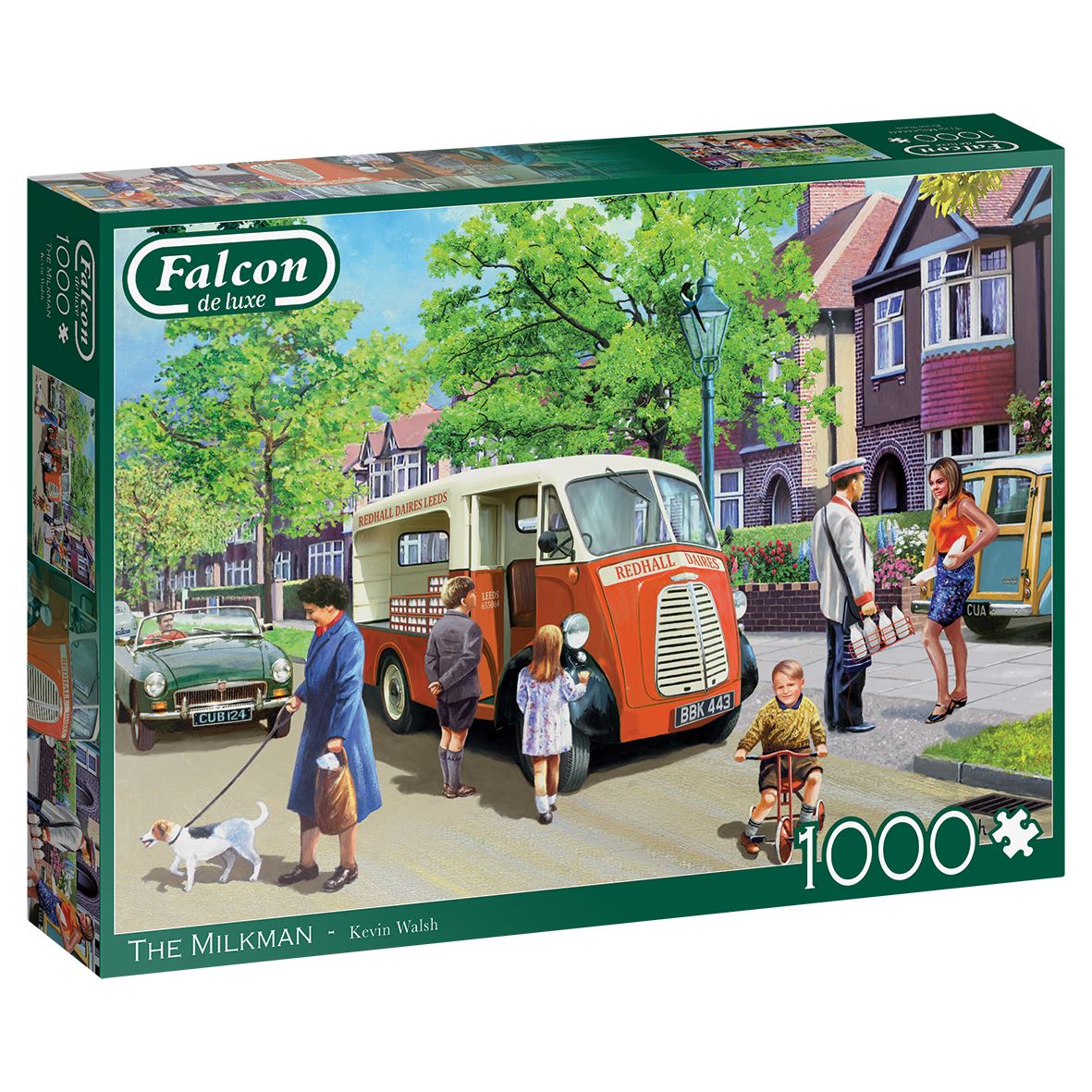 Falcon de luxe The Milkman Jigsaw Puzzle - 1000 Pieces
