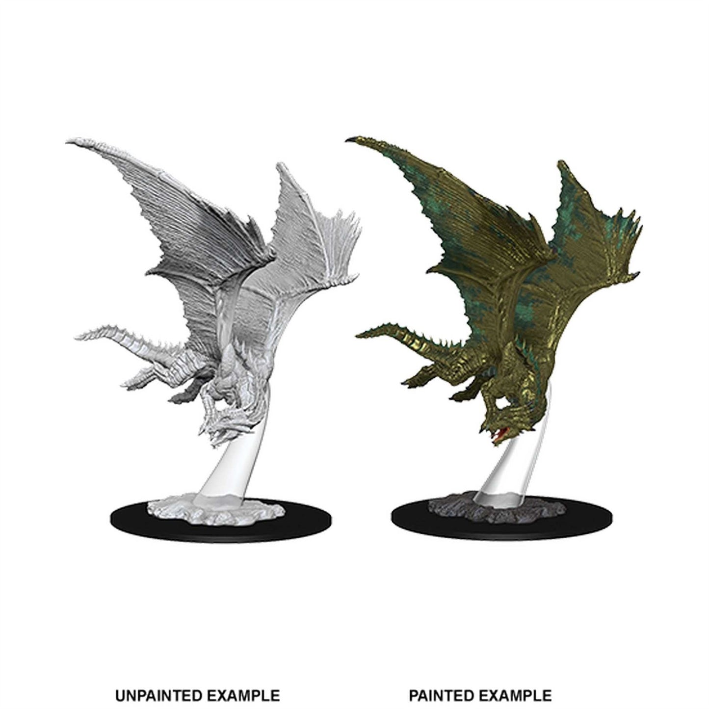 D&D Nolzur's Marvelous Unpainted Miniatures (W9) Young Bronze Dragon