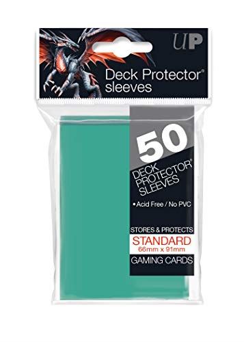 Ultra Pro Aqua Standard Deck Protectors 50 Sleeves - 12 Packs