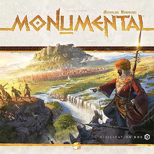 Monumental African Empires Classic Exoansion Board Game