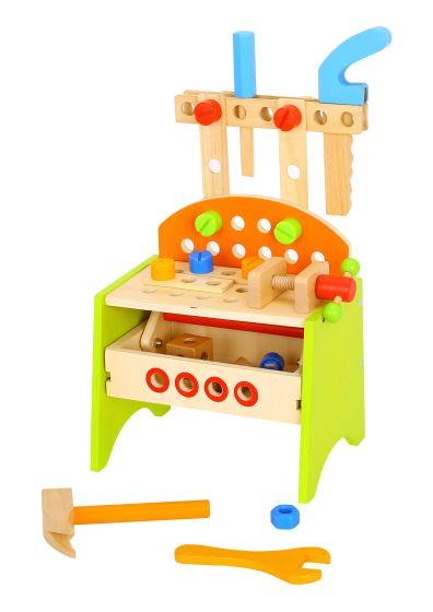 Wooden Work Bench Playset
