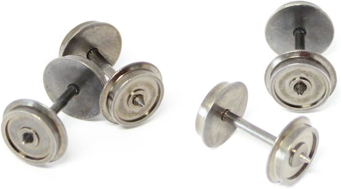 Rivarossi HO UIC-X Coach AC wheels (4 set per pack)