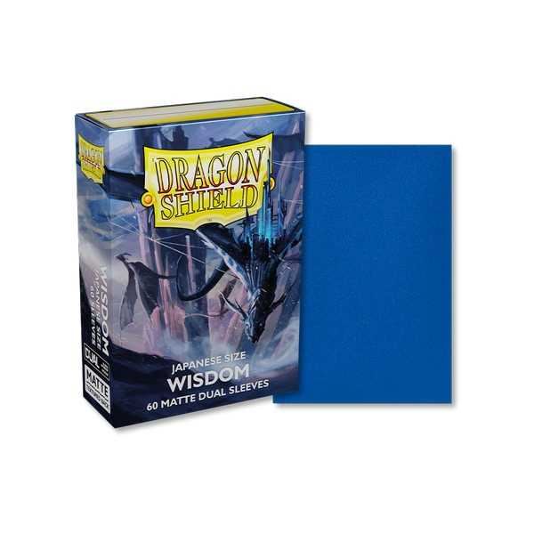 Dragon Shield Matte Dual Sleeves 60 Japanese Size Wisdom
