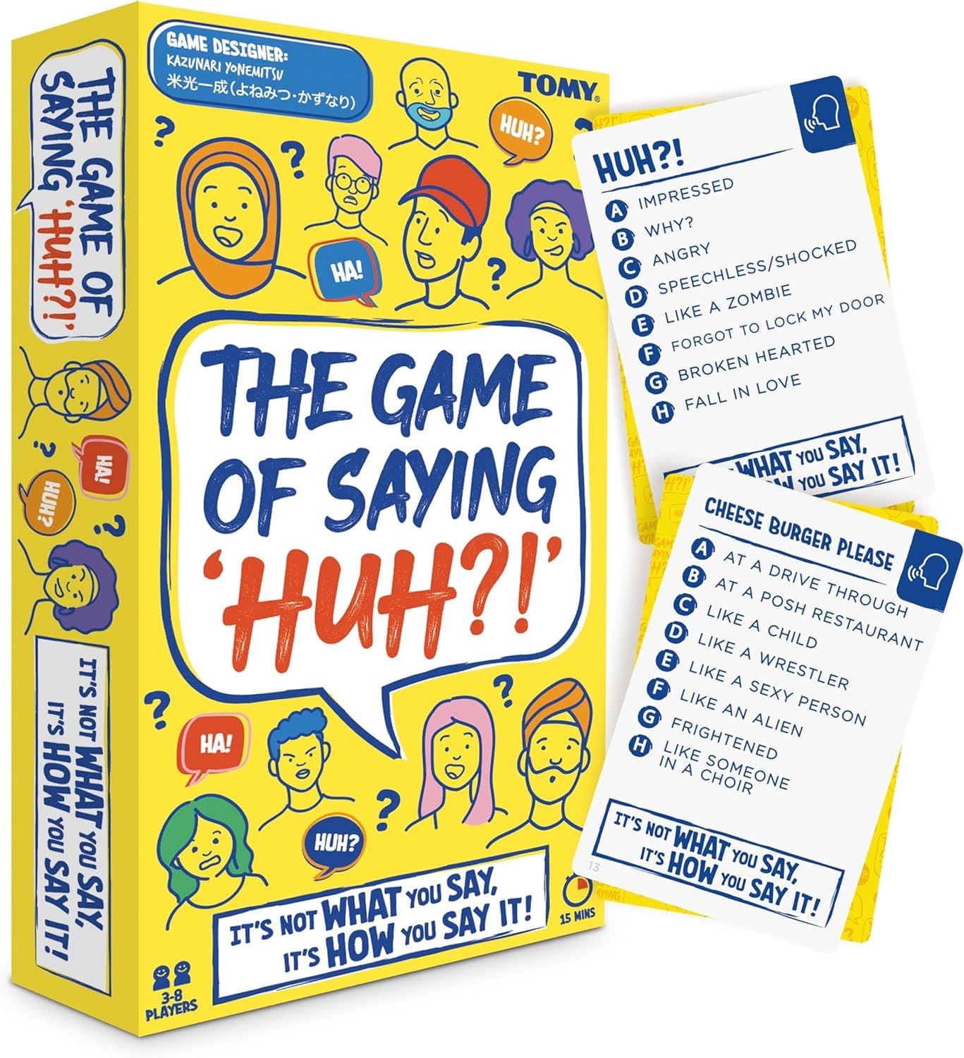 Game of Saying Huh Card Game