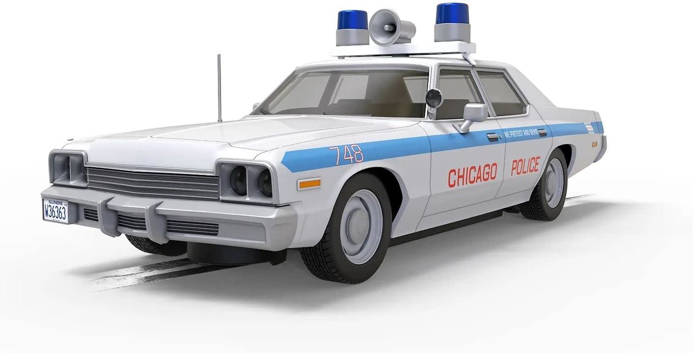 Scalextric Blues Brothers Dodge Monaco - Chicago Police Car