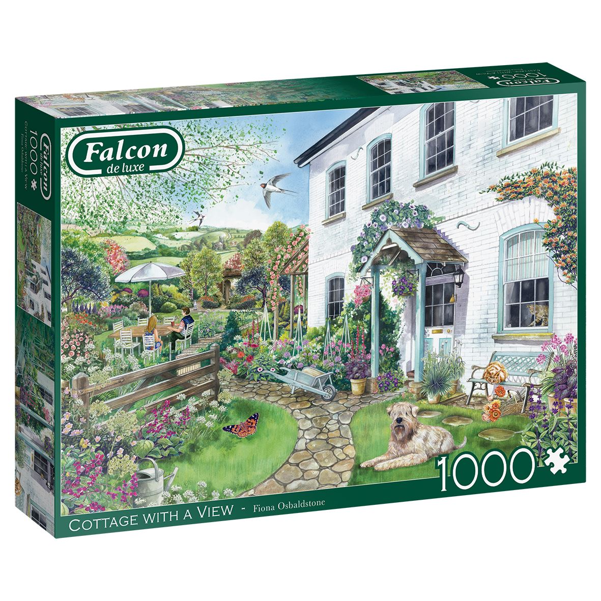 Falcon de luxe Cottage with a View Jigsaw Puzzle - 1000 Pieces