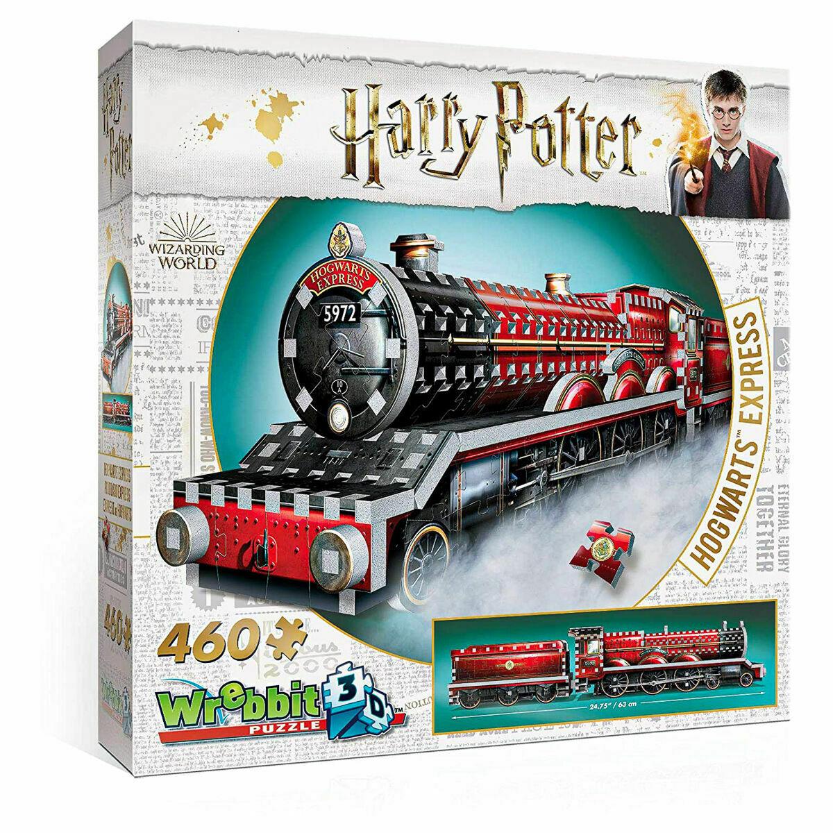 Wrebbit 3D Harry Potter Hogwarts Express Jigsaw Puzzle - 460 Pieces