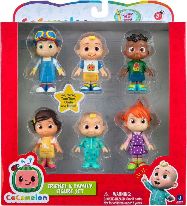 Cocomelon - 6 Figure Pack - Family & Friends