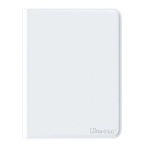 Ultra Pro Vivid 12-Pocket Zippered PRO-Binder - White