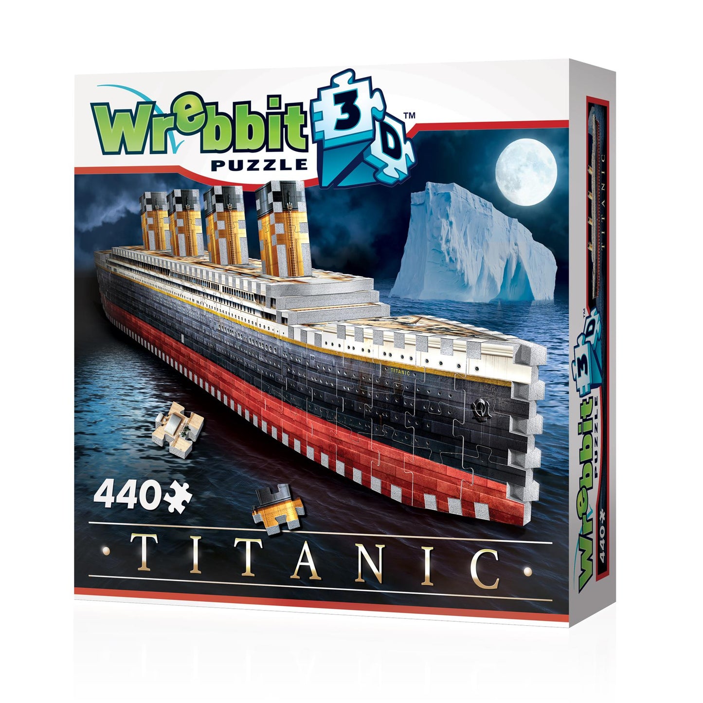 Wrebbit 3D Titanic Jigsaw Puzzle - 440 Pieces