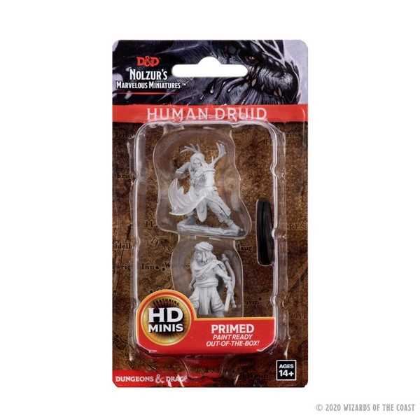 D&D Nolzur's Marvelous Unpainted Miniatures Male Human Druid