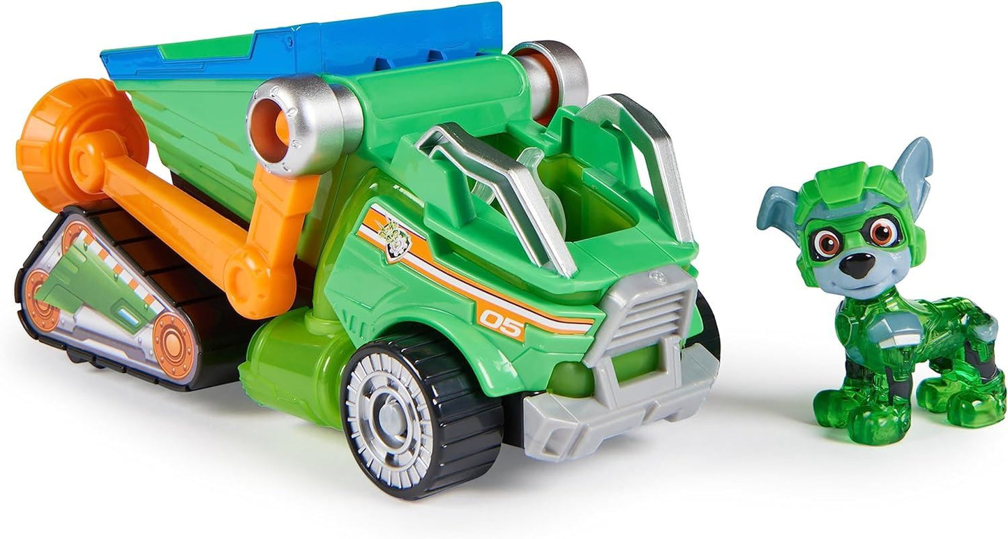 Paw Patrol Mighty Movie Themed Vehicles Rocky