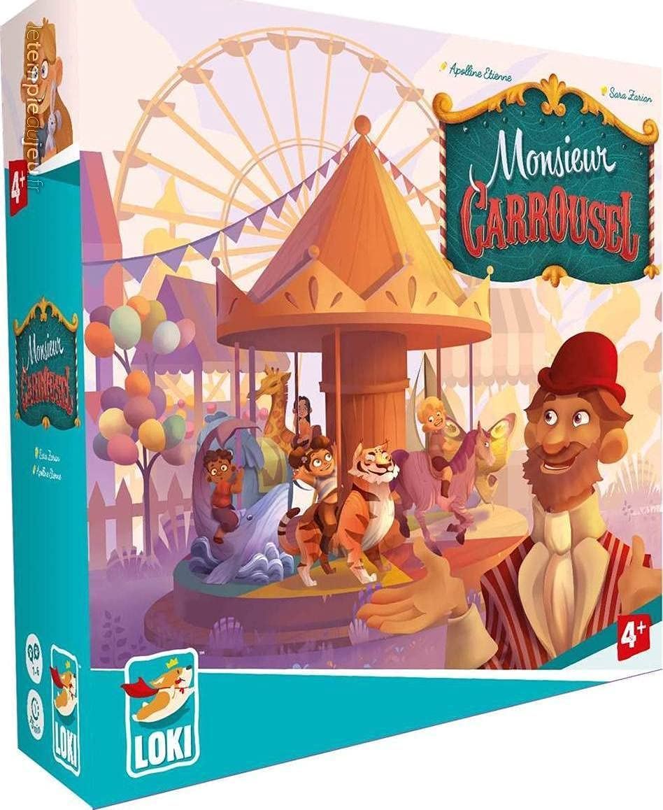 Monsieur Carrousel Board Game