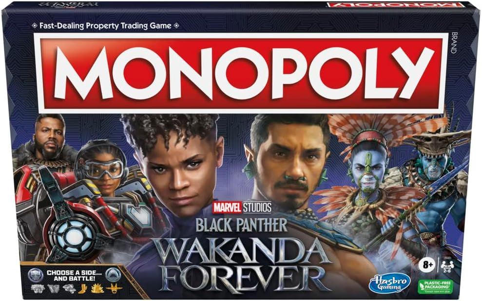Black Panther 2 Wakanda Forever Monopoly Board Game