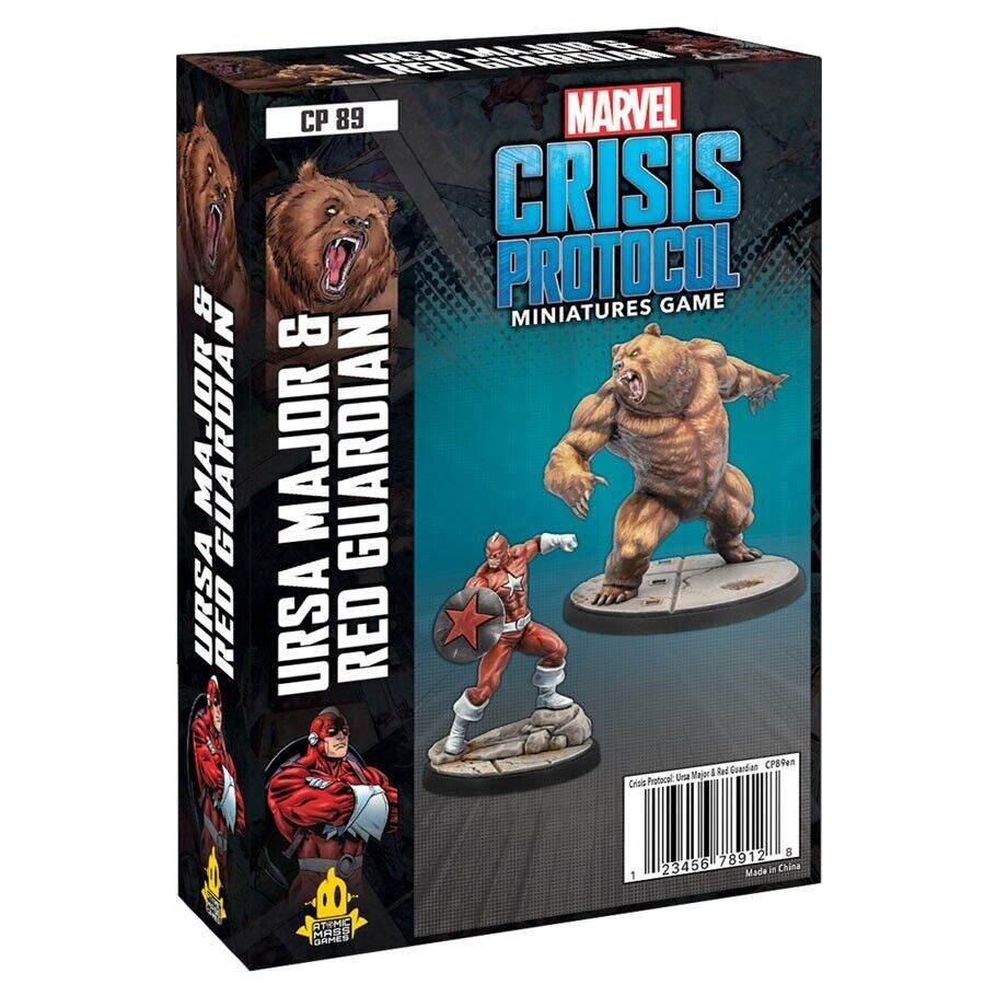 Ursa Major & Red Guardian: Marvel Crisis Protocol Miniatures