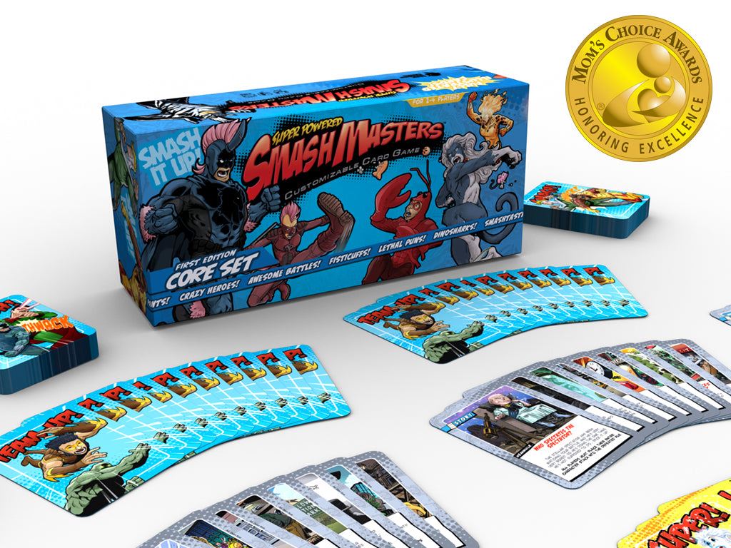 Super Powered Smash Masters Core Set Board Game
