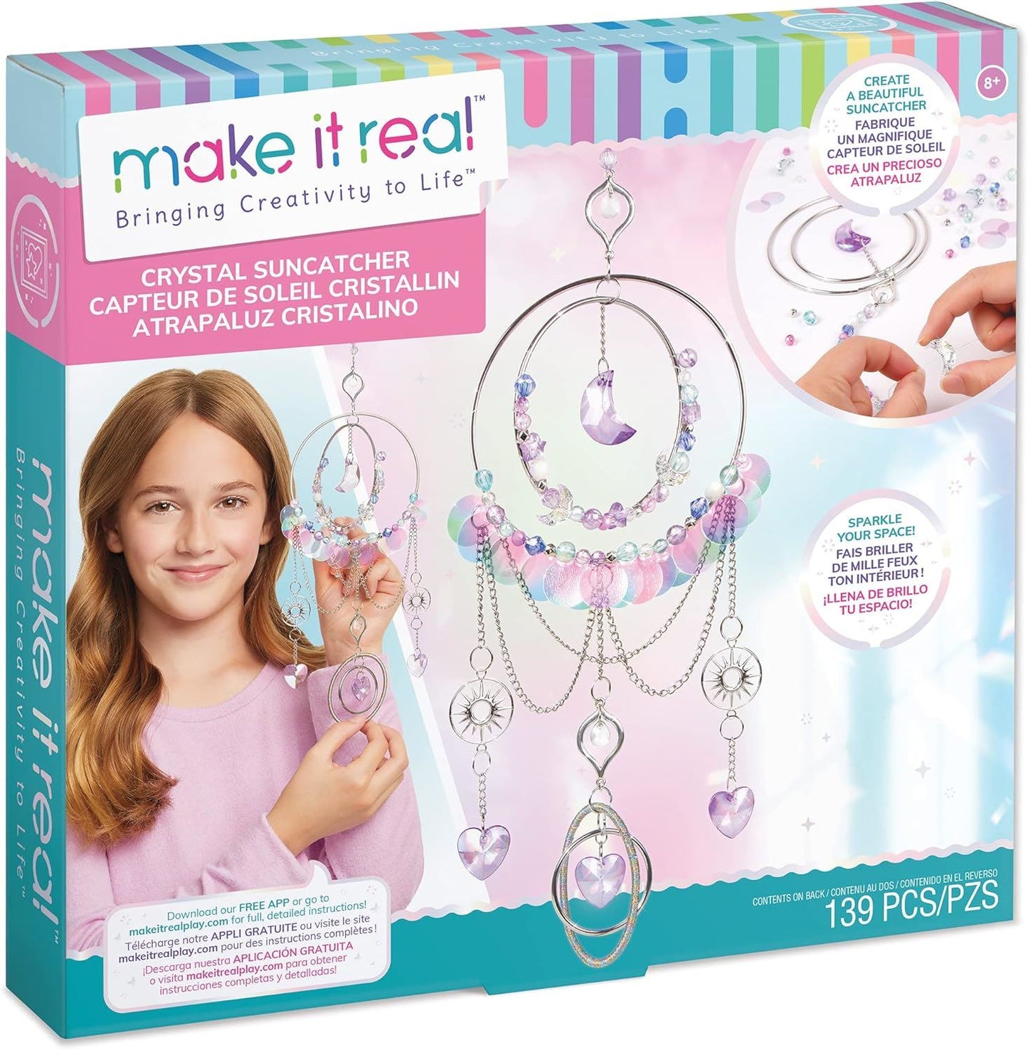 Make It Real - Crystal Sun Catcher