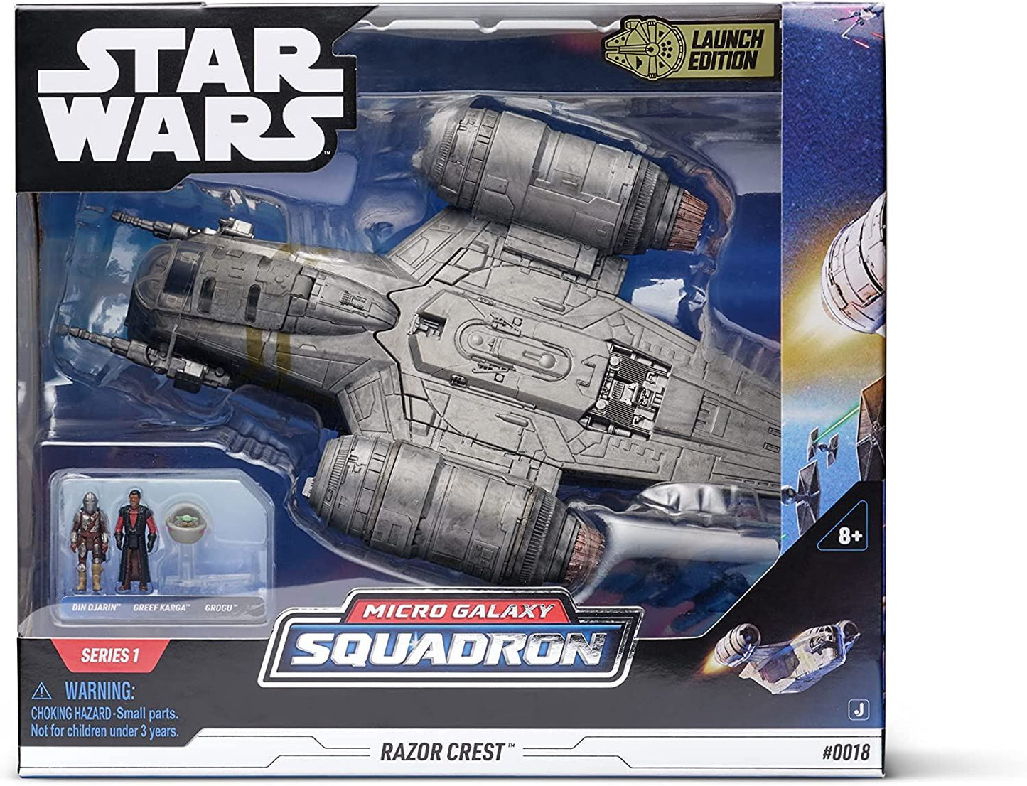 Star Wars: Micro Galaxy Squadron: Deluxe Vehicle Set: Razor Crest