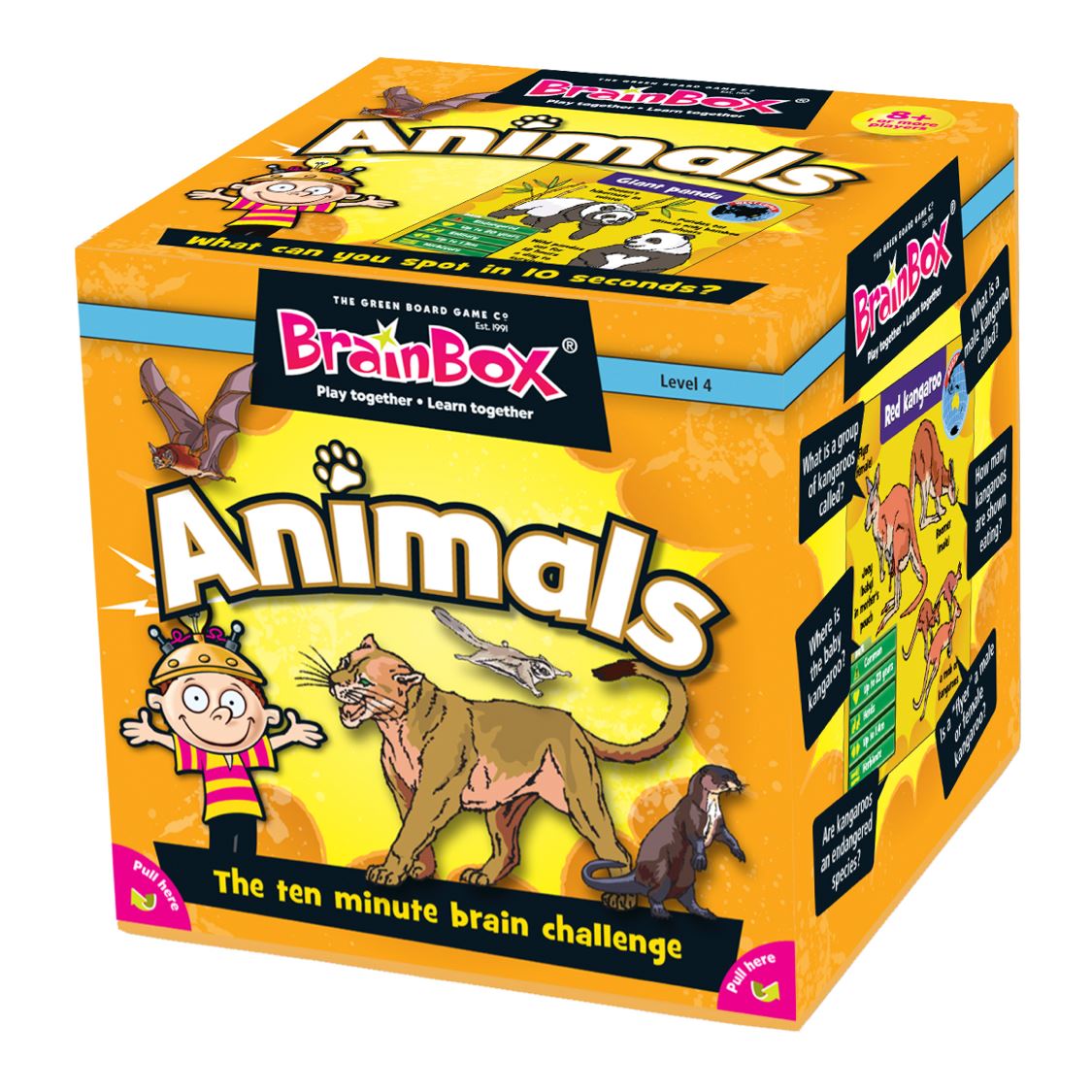 BrainBox Animals (55 Cards) Refresh Card Game