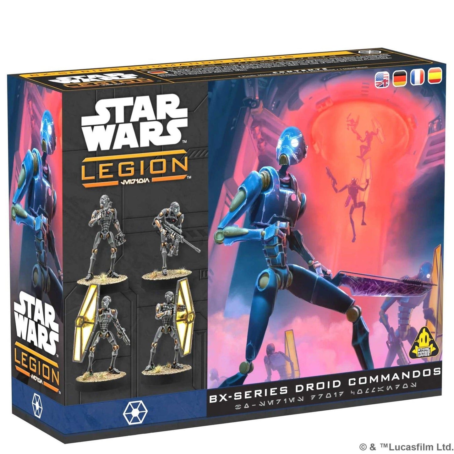 Star Wars: Legion BX-Series Droid Commandos Miniatures