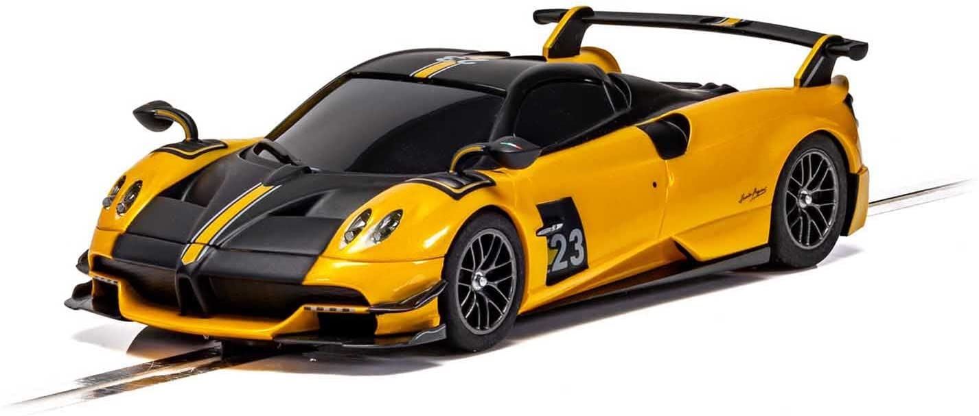 Pagani Huayra Roadster BC Scalextric Radio Controlled Car Yellow