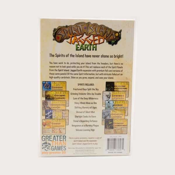Spirit Island Jagged Earth - Foil Panels