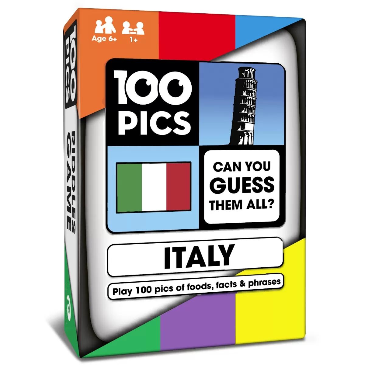 100 PICS Italy Card Game
