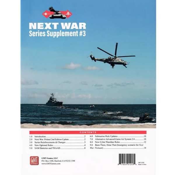Next War: Supplement #3