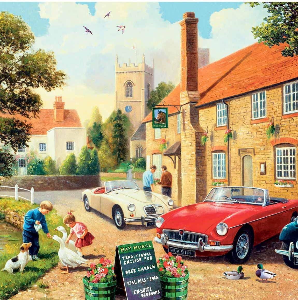 Kevin Walsh Nostalgia Collection The Village Pub 1000 Piece Jigsaw Puzzle