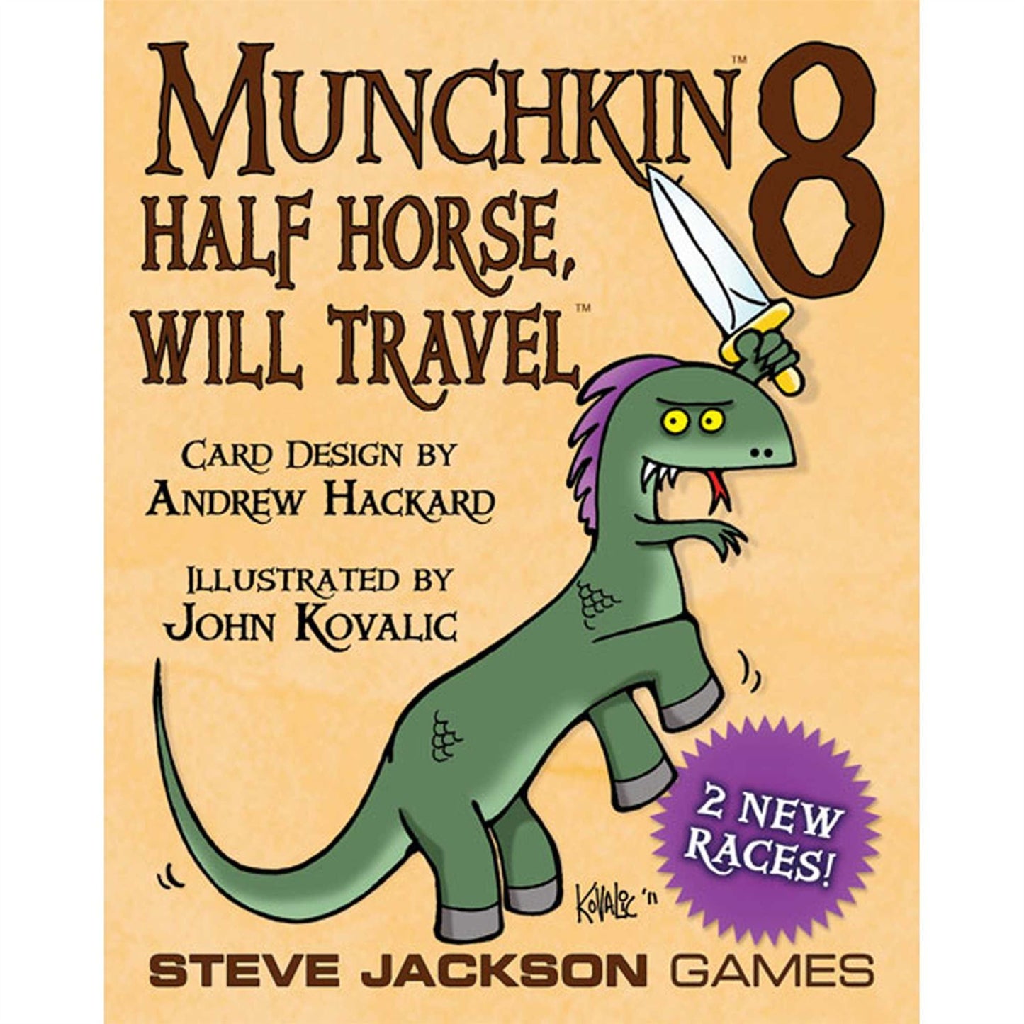 Munchkin 8: Half Horse, Will Travel Card Game Expansion
