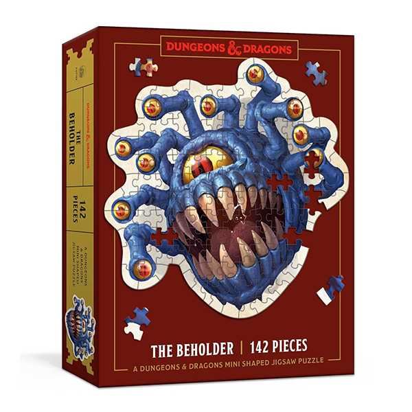 Dungeons & Dragons The Beholder Edition Mini Shaped 142 Piece Jigsaw Puzzle